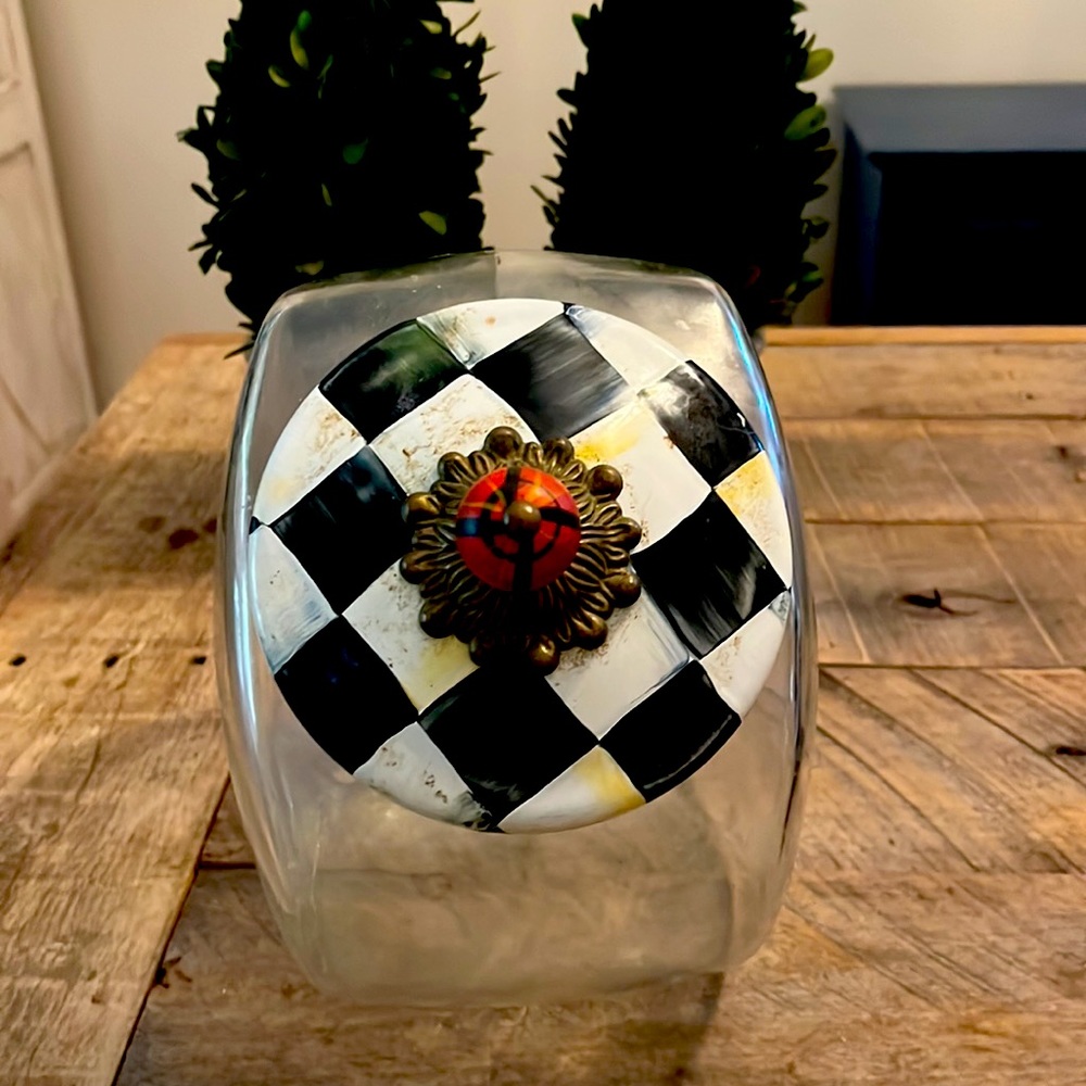 McKenzie Childs cookie jar